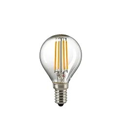 Ampoule à filament forme de gouttes FILAMENT P45 dimmable E14 4,5W 470lm 2700K 330° CRI 80 gradable