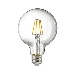 Globe de filament d'ampoule GLOBE G95 G95 dimmable E27 4,5W 470lm 2700K 330° CRI 80 gradable