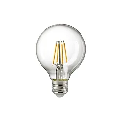 Globe de filament d'ampoule FILAMENT G80 dimmable E27 7W 806lm 2700K 300° CRI 90 gradable