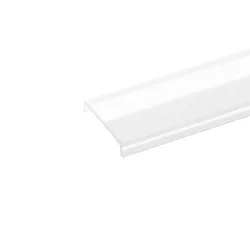 Capot SURFACE 20 affleurant blanc opale
