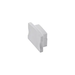 Embout SURFACE 12 fermé, affleurant blanche