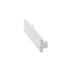 Embout SURFACE 20 fermé, affleurant blanche