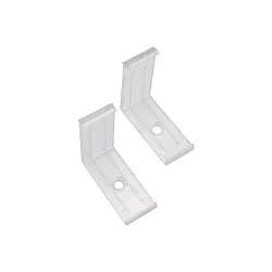 Support de montage CORNER 20 lot de 2 blanche