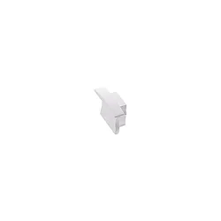 Embout SCHMAL 6 sans trou pour câble, blanche