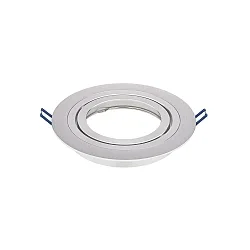 recessed luminaire AR111 IP20, brushed aluminium