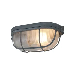 Mexlite Ceiling luminaire LISANNE, 1 flame, grey