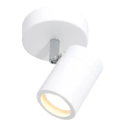 Mexlite Spot, 1 flame. GU10, IP44, steel