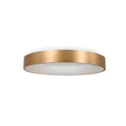 ceiling luminaire RINGLEDE - Ø 38CM round, medium, direct / indirect IP20, gold dimmable