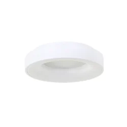 ceiling luminaire RINGLEDE - Ø 38CM round, medium, direct / indirect IP20, white matt dimmable