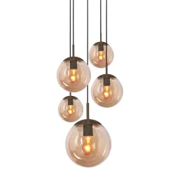 Luminaire à suspension BOLLIQUE E27 IP20, gradable