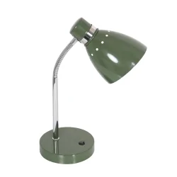 table lamp SPRING tiltable E27 IP20, green 