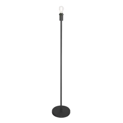 floor lamp NOOR 1 flame E27 IP20, black dimmable