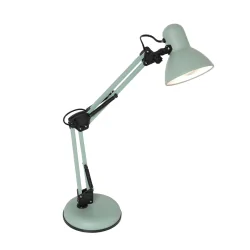 Lampe de table STUDY inclinable E27 IP20, vert