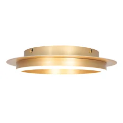 Luminaire de plafond RINGLUX à 1 flamme IP20, or gradable