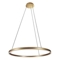 Luminaire à suspension RINGLUX haut bas IP20, or gradable
