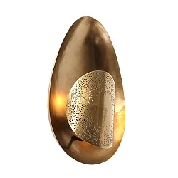 Luminaire mural BRASS E27 IP20, gradable