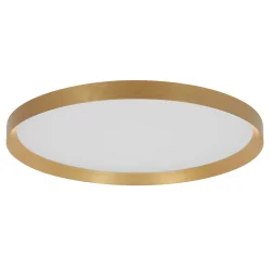 ceiling luminaire FLADY up / down IP20, gold dimmable