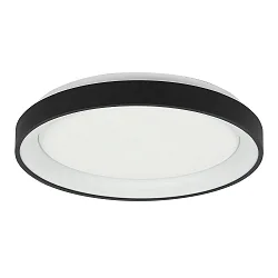 Luminaire de plafond RINGLEDE IP20, noir gradable