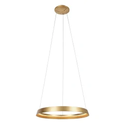 Luminaire à suspension RINGLUX IP20, or gradable