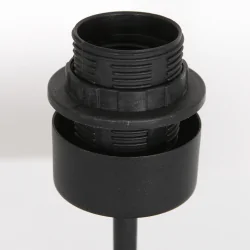 table lamp STANG 1 flame E27 IP20, black dimmable