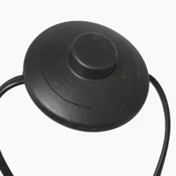arc luminaire LUMA NOLA 1 flame E27 IP20, black dimmable