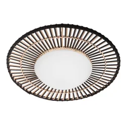 Luminaire de plafond AURA IP20, gradable