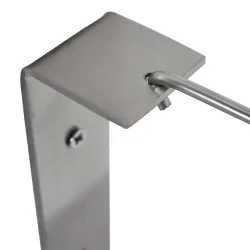 Luminaire mural ELEGANT CLASSY à 1 flamme E27 IP20, acier gradable