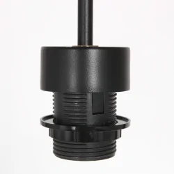 pendant luminaire SPARKLED LIGHT 1 flame E27 IP20, black dimmable