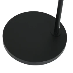 floor lamp PRESTIGE CHIC 1 flame E27 IP20, black dimmable