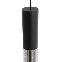 Luminaire à suspension ALISIO à 1 flamme IP20, noir gradable