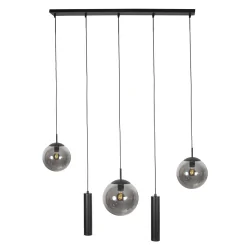 Luminaire à suspension BOLLIQUE E27 + GU10 IP20, gradable