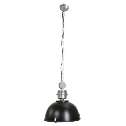 pendant luminaire BIKKEL - Ø 42CM 1 flame, medium E27 IP20, brown, pied dimmable