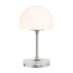 Lampe de table ANCILLA MUSHROOM langue, avec fonction de commutation G9 IP20, chrome, brillant gradable