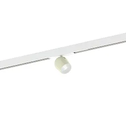 Projecteur sur rail DOMY ON STREX 1.0 avec adaptateur IP20, blanc mat, Feel Jade 