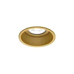 Lumière encastrée DEEP 1.0 PAR16 rond, avec ressorts à lames GU10 IP20, or CRI 90