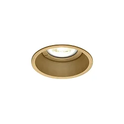 Lumière encastrée DEEP CEILING REC 1.0 PAR16 GU10 IP20, champagne, laqué  12W
