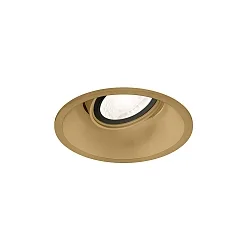 Lumière encastrée DEEP ADJUST CEILING REC 1.0 PAR16 GU10 IP20, champagne  12W