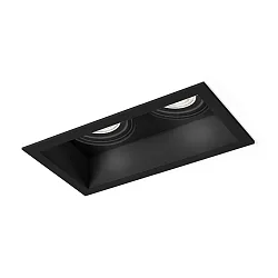 Recessed spot PLANO 2.0 PAR16, 2x GU10 max. 12W, rotatable/swivelling