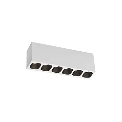 Spot PIRRO PETIT CEILING SURF 6.0 IP20, noir mat, blanc mat 