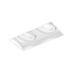 LED Recessed spot STRANGE 2.0, 350/500mA, 2x 7/10W 3000K, CRi >90, white