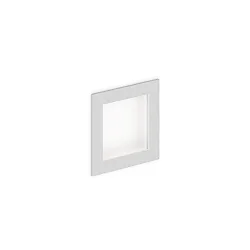 Luminaire d'encastrement mural  LITO WALL REC 1.0 IP20, aluminium anodisé 