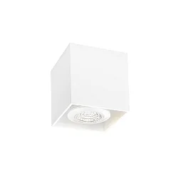 Luminaire de plafond BOX 1.0 forme en dé, reculer GU10 IP20, blanche gradable
