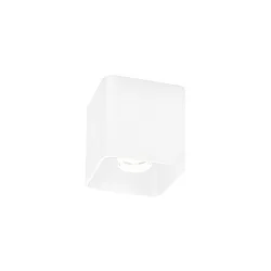 Luminaire de plafond DOCUS 1.0 forme en dé, reculer GU10 IP20, blanche gradable
