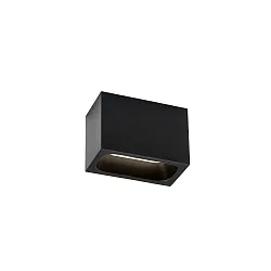 Luminaire de plafond PIRRO OPAL CEILING SURF 2.0 IP20, noir mat gradable