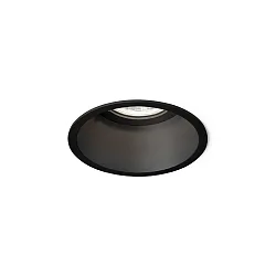Downlight DEEPER 1.0 rond, reculer GU10 IP20, noir  gradable