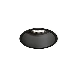Downlight DEEPER IP44 1.0 rond, reculer GU10 IP44, noir  gradable