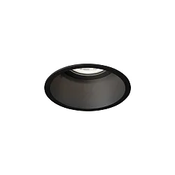Projecteur encastré DEEPER IP44 1.0 - LED rigide, multipower, avec ressorts à lames IP44 / IP20, mat, noir profond gradable