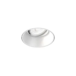 Plafonnier encastré DEEP ADJUST PETIT TRIMLESS 1.0 - LED affleurant, pivotant à la cardan IP20, mat, blanc trafic gradable