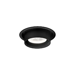 LED Recessed spot RINI SNEAK IP44 1.0, 350/500mA, 7/10W 3000K, CRi >90, black