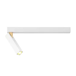 Luminaire de plafond MICK 1.0 à 1 flamme IP20, or, blanche gradable